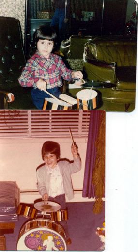 If only Dave started on drums so early in life.....